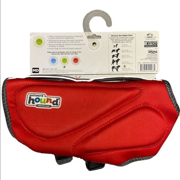 Outward Hound Dawson Swim Life Jacket NWT - Picture 4 of 7